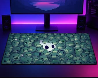 Hollow Knight muismat, Grub bureaumat, schattige gaming muismat met videogame-thema, Metroidvania bureaudecoratie, gaming bureau-accessoires pc-cadeau