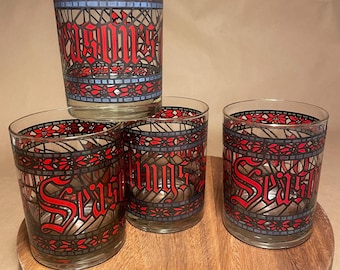 wine and glass gift Modern Copper Stemless Wine Glasses, Set of 4