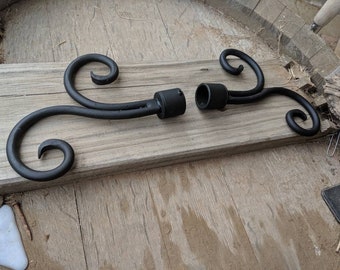 Drapery Rod Finials Curtain Rod Finials Decorative Etsy