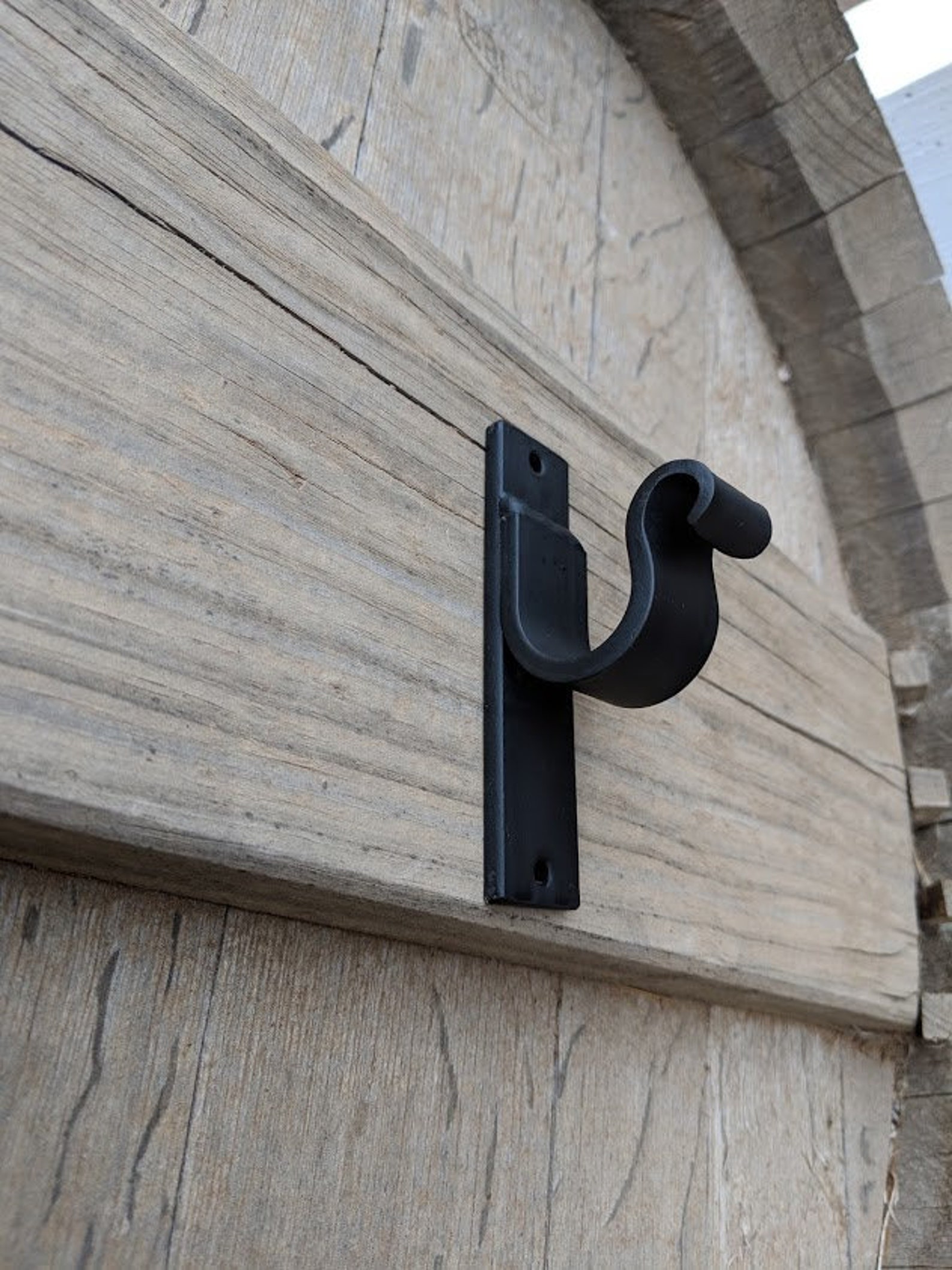 Tapestry Front Wall Brackets Round Rods 1ea Custom Etsy