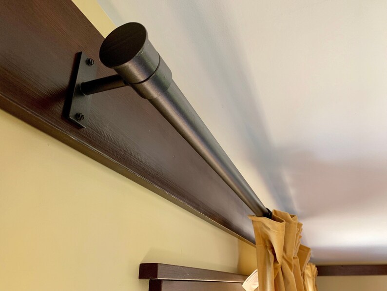 Plain End Caps Drapery Rod Simple Caps Curtain Rod End Caps Etsy