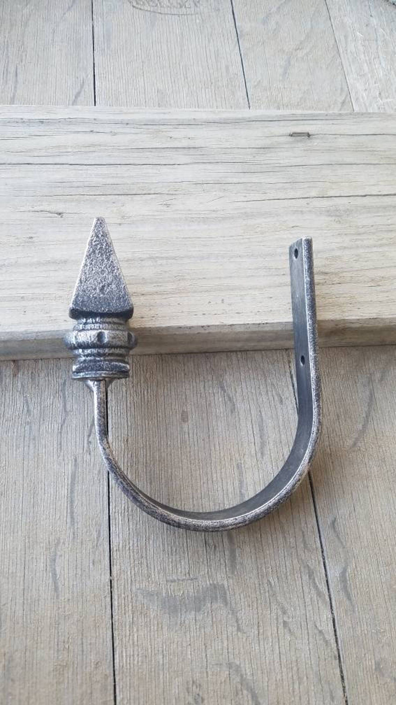 Medieval Style Wrought Iron Drapery Tiebacks Unique Design - Etsy