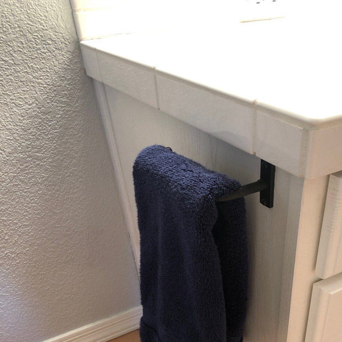 Wrought Iron Rustic Bathroom Decor Iron Bathroom Paper Etsy