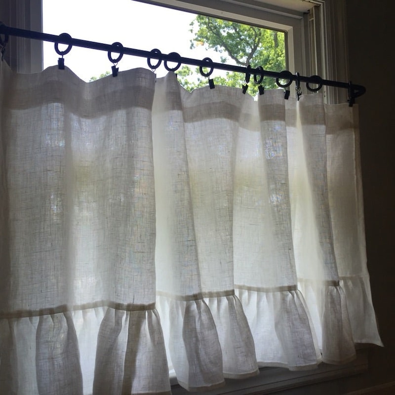Cafe Curtain - Etsy