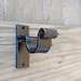 Hand Forged Short Projection Bracket, 1'' Clearance Single Rod Brackets ...