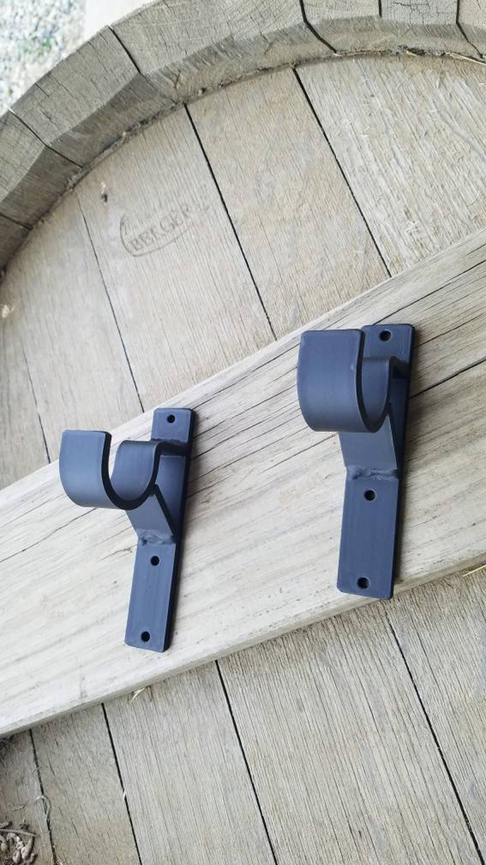 Special Heavy Duty Iron Brackets With Support With 3 Screw Etsy