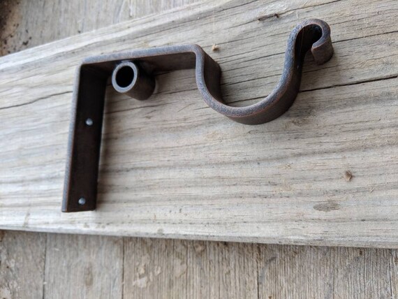 Front Forge Double Bracket Double Rod Drapery Bracket Sheer Etsy