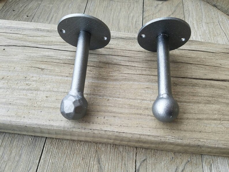 Wrought Iron Rustic Bathroom Decor Iron Bathrobe Holder Iron Etsy