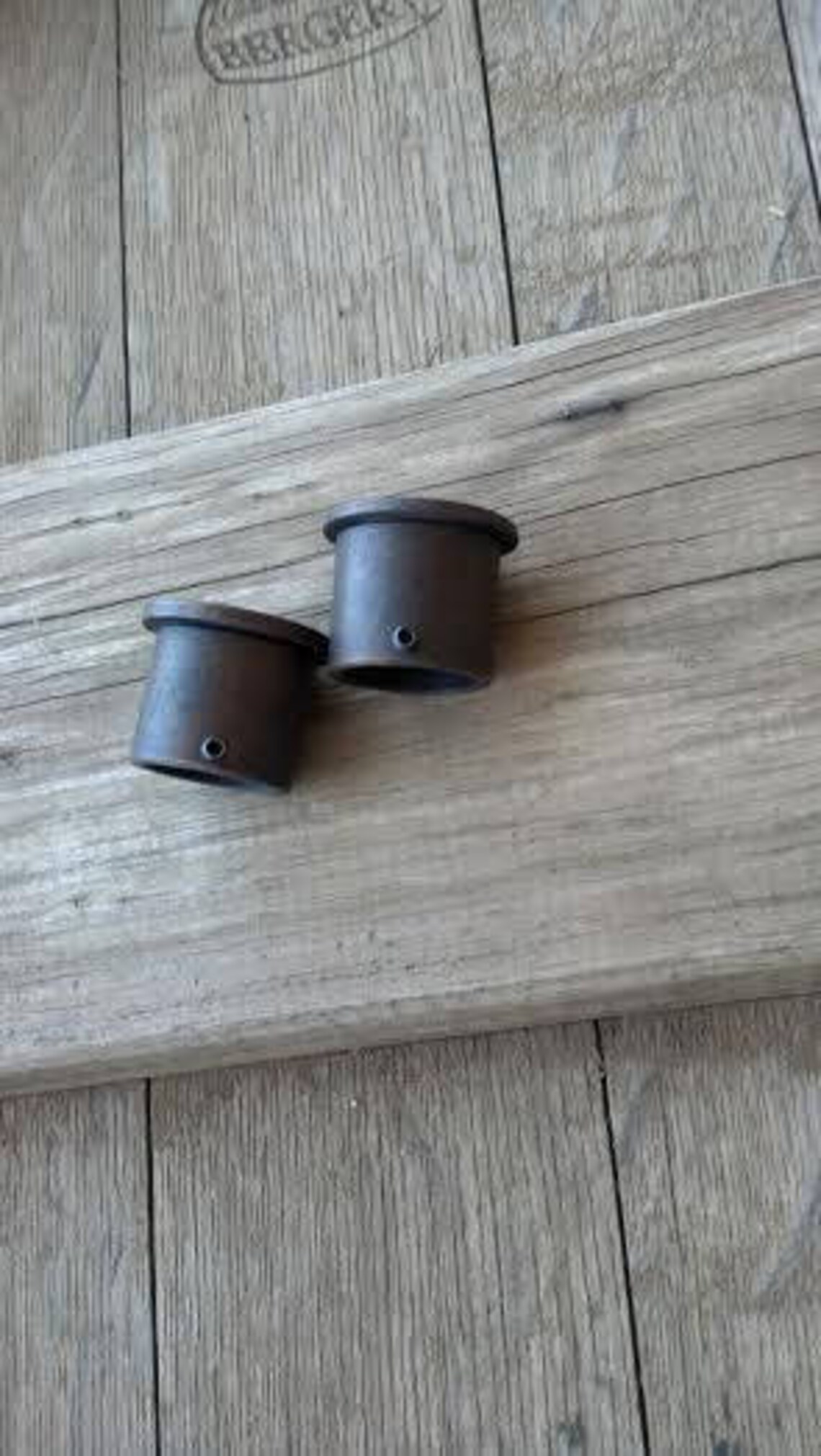 Plain End Caps 1EA Drapery Rod Simple Caps Curtain Rod Etsy