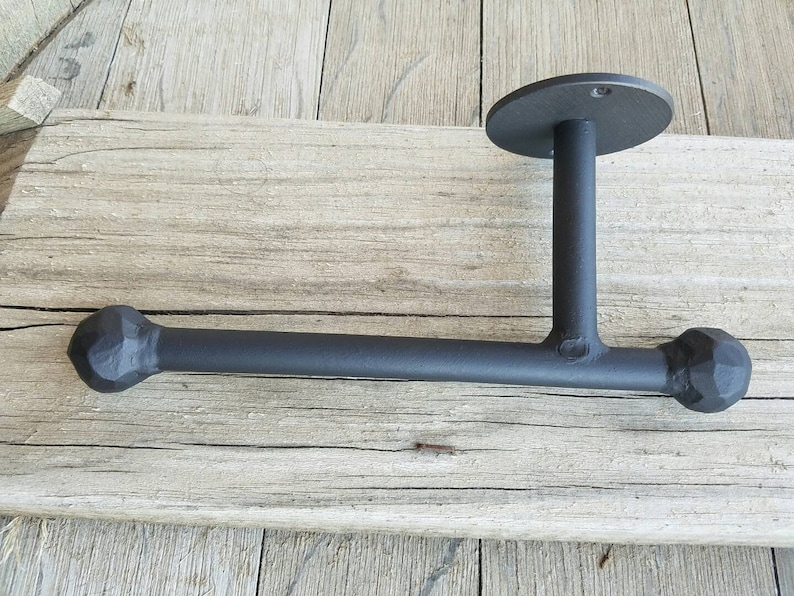 Wrought Iron Rustic bathroom decor Iron Bathroom paper Etsy