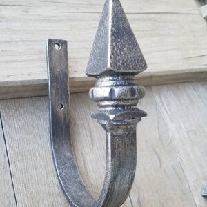 Medieval Style Wrought Iron Drapery Tiebacks, Unique Design (1-pair ...