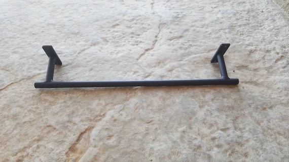 wrought iron towel holder