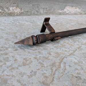 Medieval - 1-ea Drapery Rod Finials, Drapery Hardware Decorative Window ...