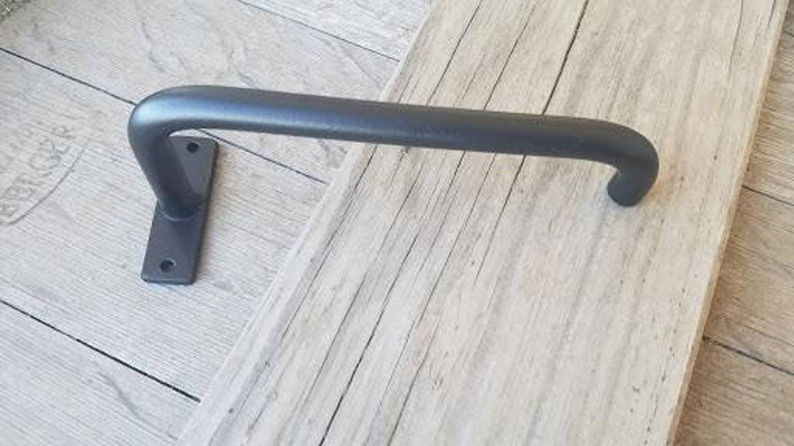 Wrought Iron Rustic Bathroom Decor Iron Bathroom Paper Etsy