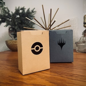 60 Card Deck Box MTG Pokemon YuGiOh Magic the Gathering Sleeved