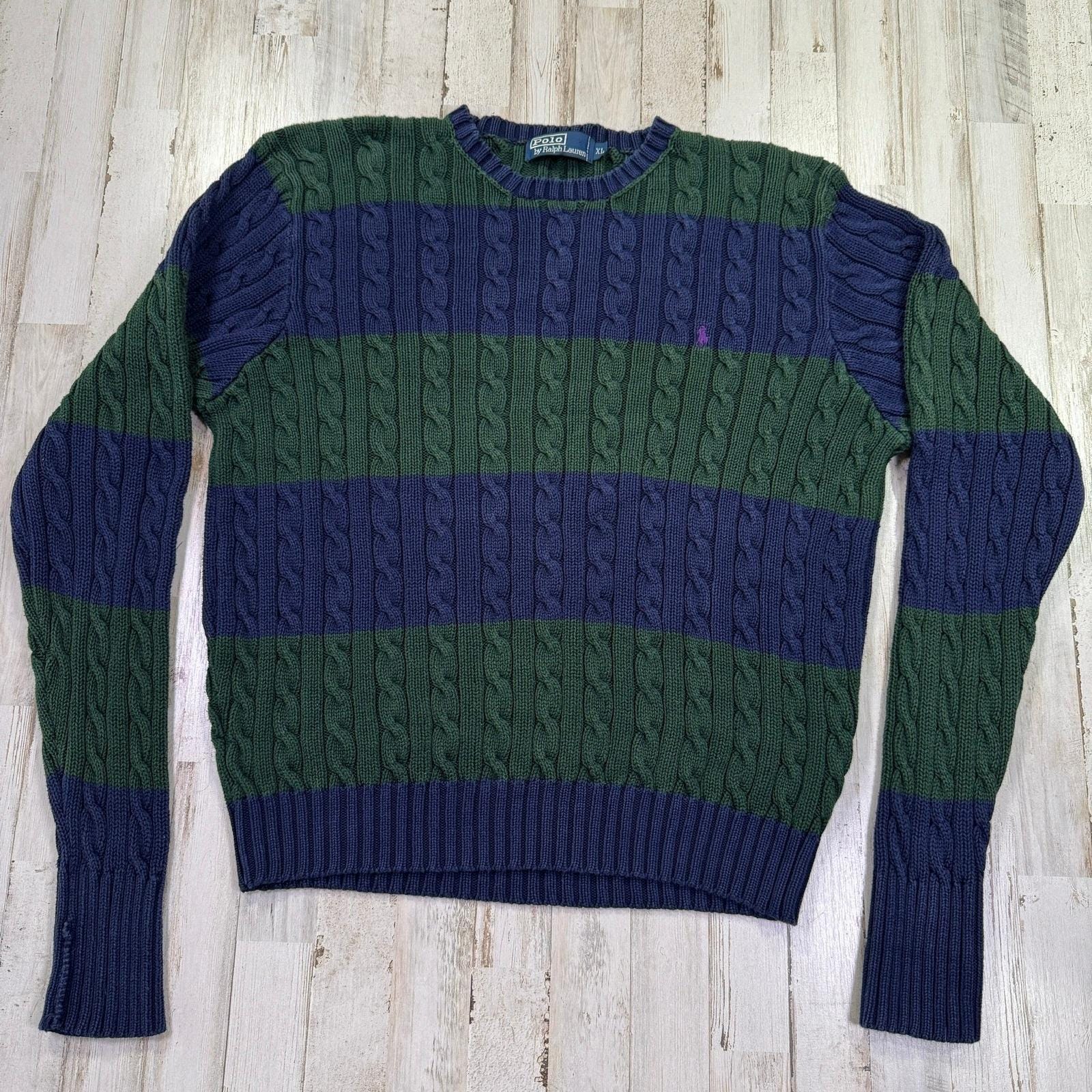 Vintage Polo Ralph Lauren Rugby Stripe - Etsy