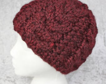 Patrón de gorro de punto Saryna (solo PDF)