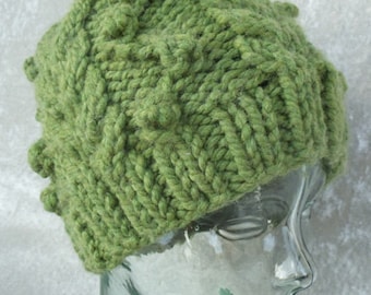 Patrón de gorro de punto Kelly (solo PDF)