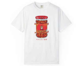 Camiseta picante de chile crujiente/aceite de chile Lao Gan Ma Jar