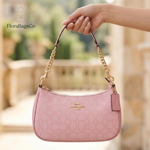 Vintage Coach Bag Pink - Etsy