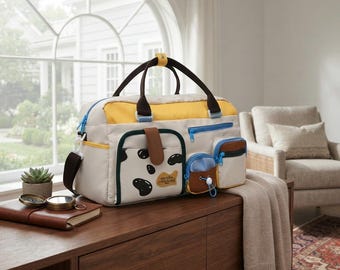 Bolsa de lona grande Oxford, bolsa de viaje de fin de semana, correa para el hombro para el gimnasio