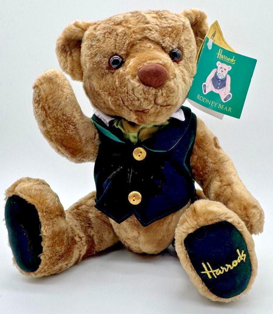 Harrods Teddy Bear - Etsy