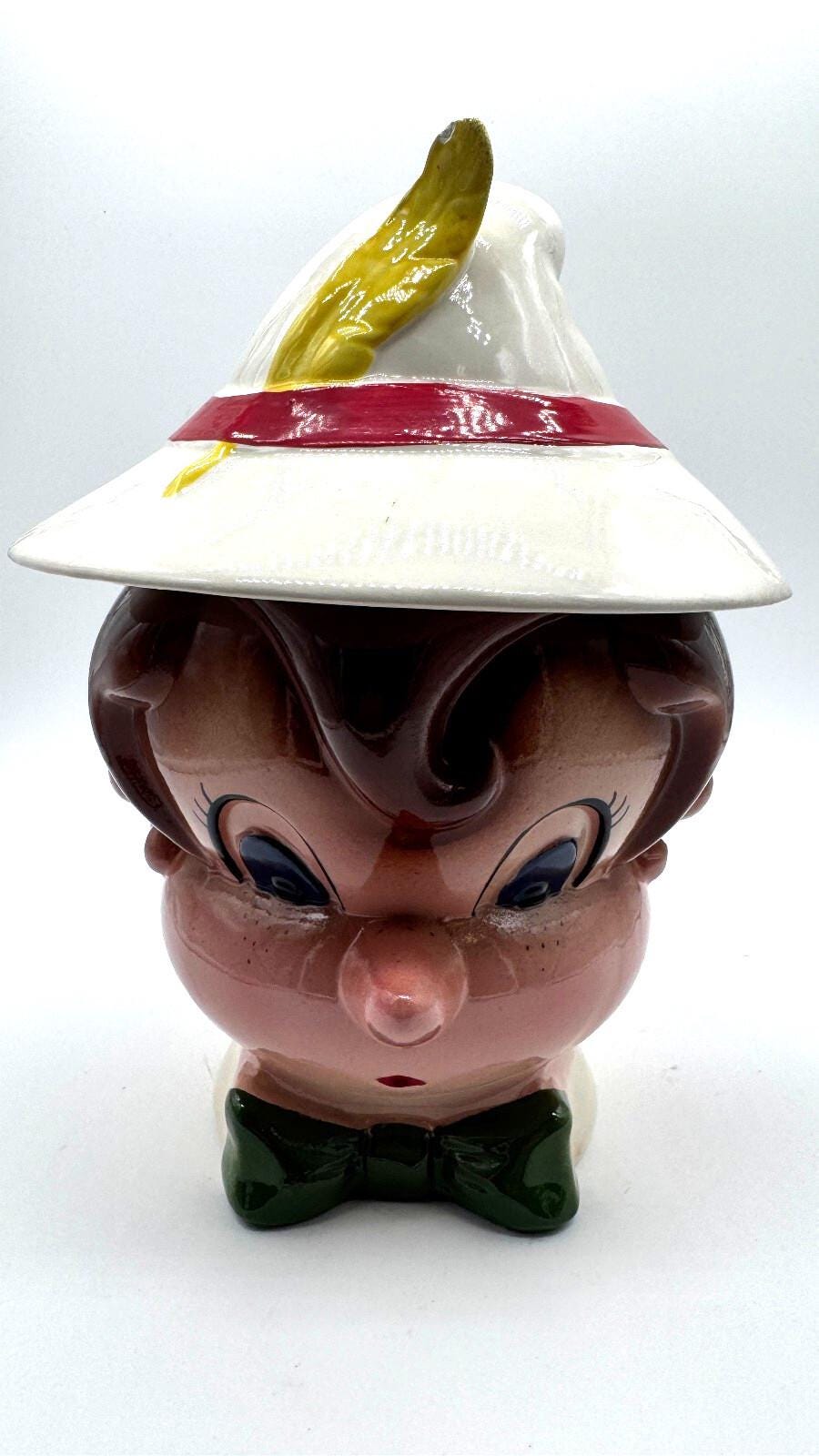 Pinocchio Cookie Jar - Etsy