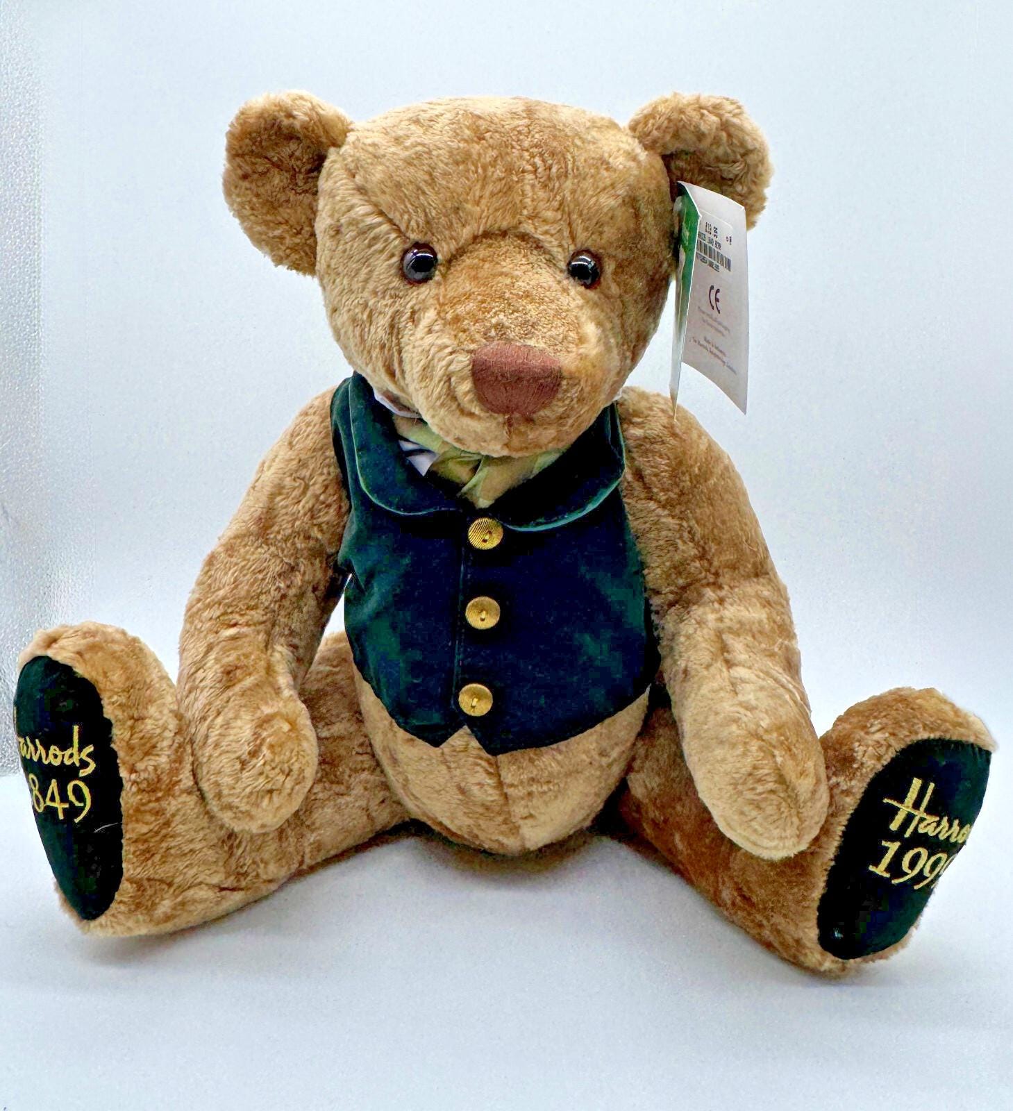 Vintage Harrods Bear - Etsy