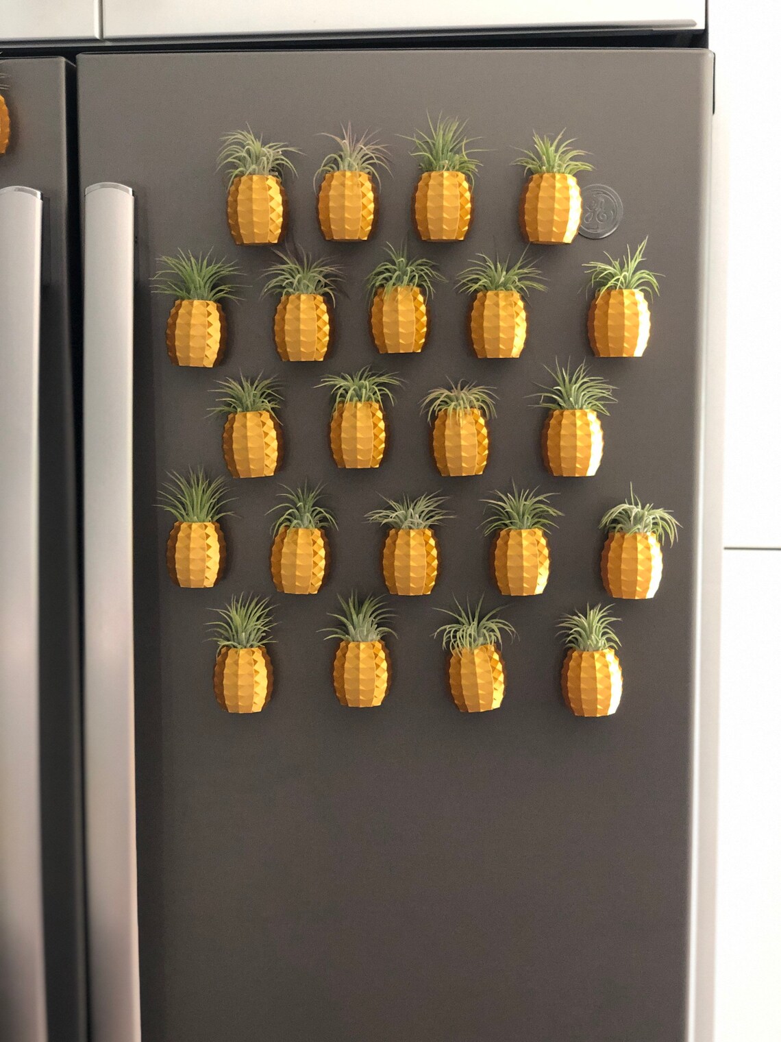 Gold Pineapple Air Plant Holder Etsy