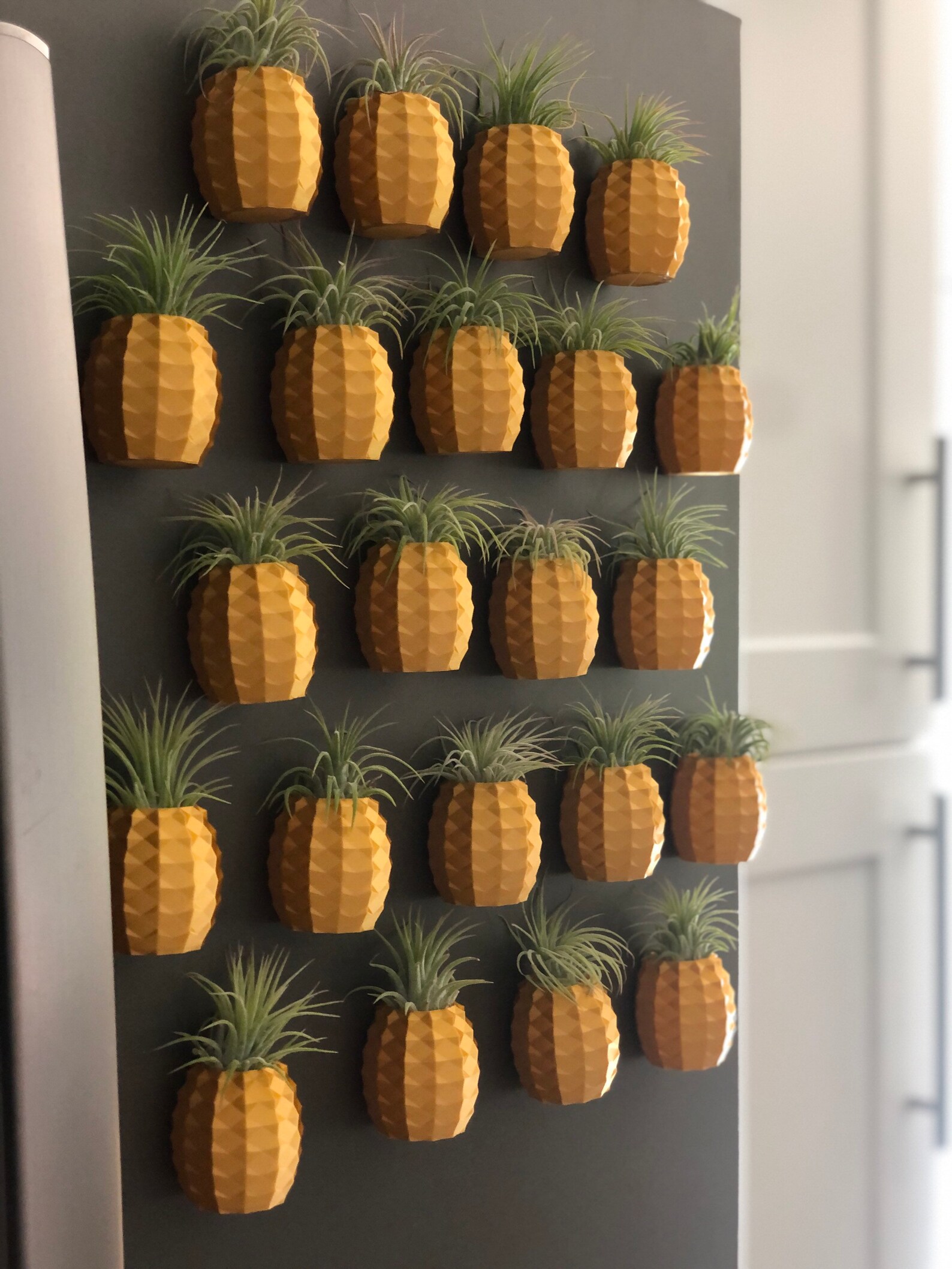 Gold Pineapple Air Plant Holder Etsy