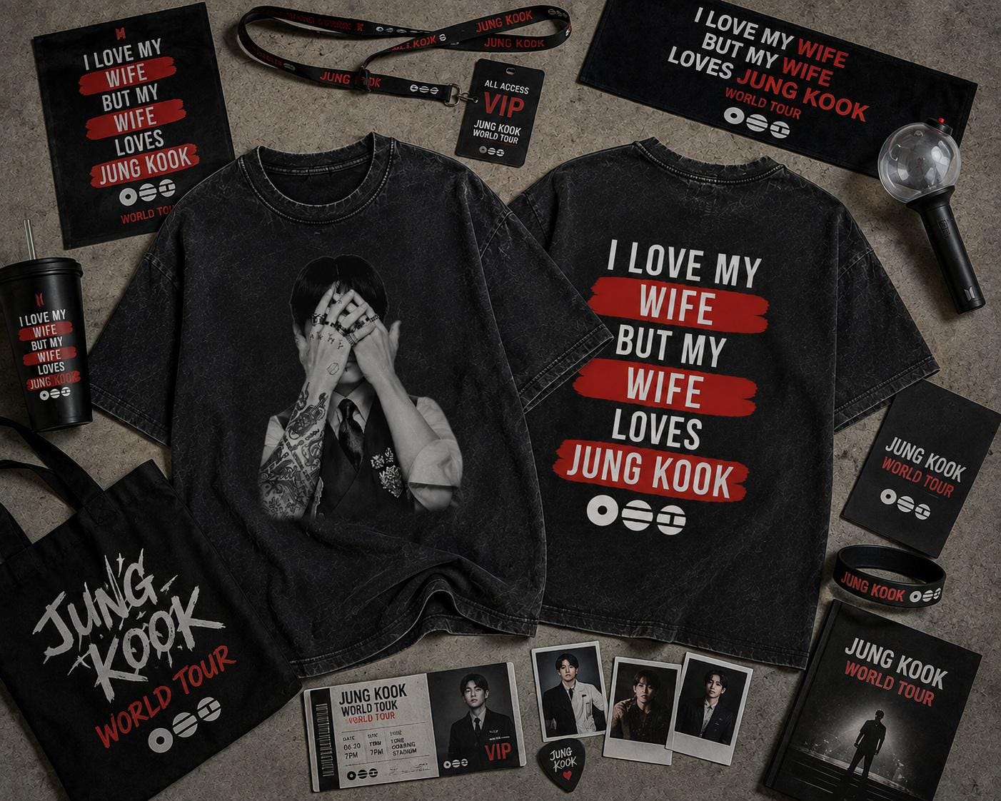 I Love Jung Kook Shirt - Etsy