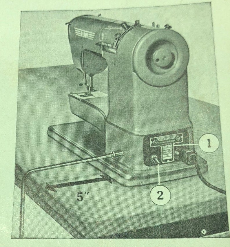 Elna Supermatic model 722010 instruction manual PDF file Etsy.de
