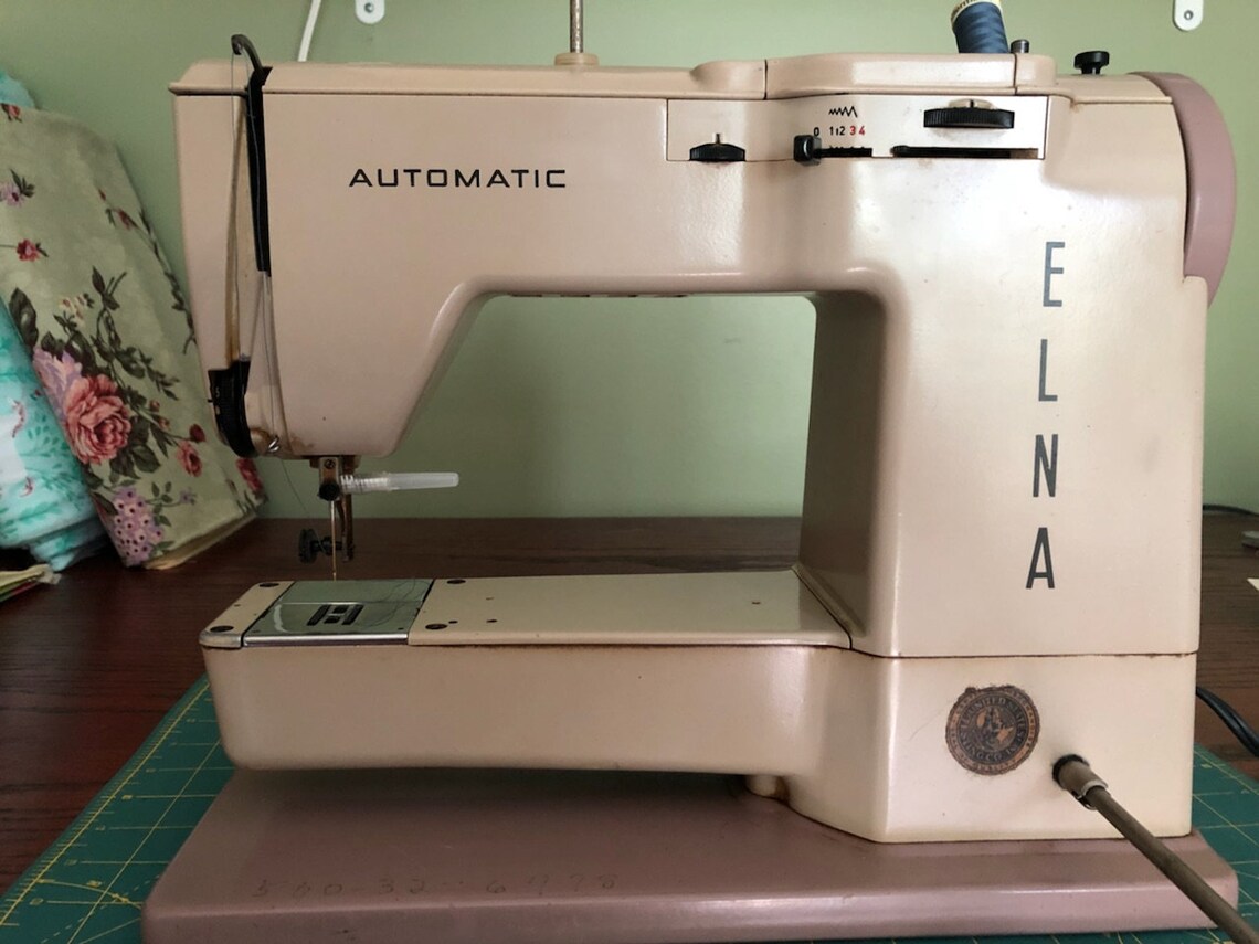 Elna Supermatic Model 722010 Instruction Manual PDF File Etsy