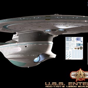 Star Trek Uss Excelsior Decals - Etsy