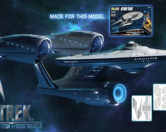 Revell Modell-Detailset im Maßstab 1:500: U.S.S. Enterprise-Kelvin-Zeitleiste