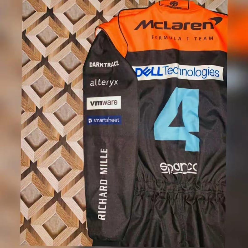 Mclaren F1 Suit ,personalized Gift ,replica Suit Custom Kart Body Suit ...