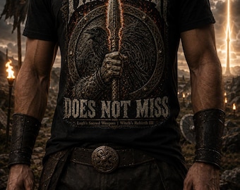 The Spear Does Not Miss Witch's Rebirth Men's T-shirt