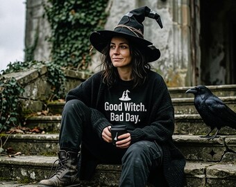 Good Witch Bad Day Samhain Collection Women's T-Shirt