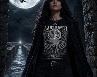 The Labyrinth at Midnight Samhain Collection Unisex T-Shirt
