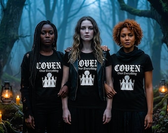 Coven Over Everything. Samhain Collection Women's T-Shirts