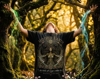 Mother Earth Witch's Rebirth Unisex T-shirt