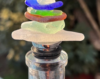 Seaglass Wine Stopper