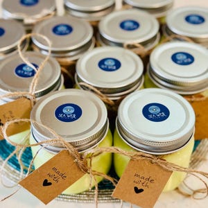 Lemon Homemade Soy Candle