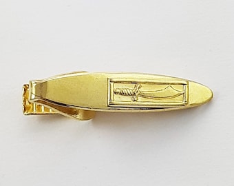 Dao Sword Tie Clip in Gold