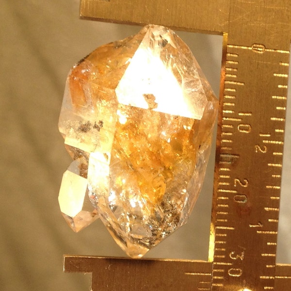 Golden Healer Herkimer Diamond * Hand Dug by Seth * no.37