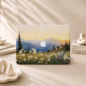 Mountain Meadow Macbook-skal till Macbook Air 2026 M5, Macbook Pro 16/15/14/13 tum, Macbook Air 15 tum, Macbook Neo A18, Macbok Retina 15 tum
