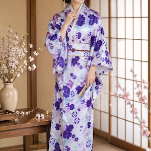 Womens Purple Japanese Kimono - Etsy - Page 2