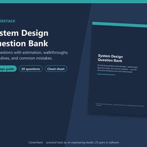System Design Interview Prep Guide | 50 Questions, Answers, PDF (Digital Download)