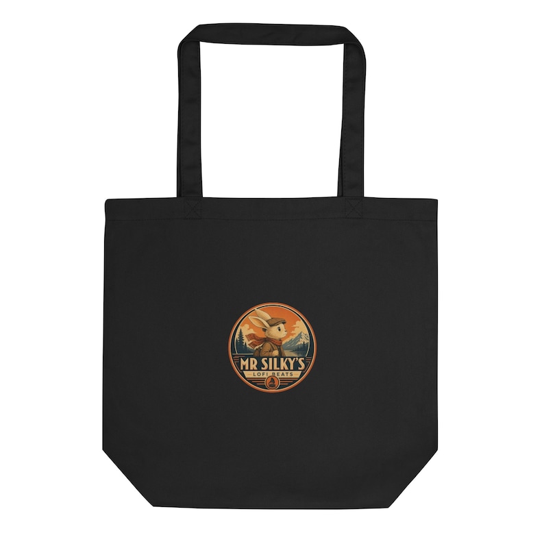 Mr Silky Vintage Bunny Organic Tote Bag