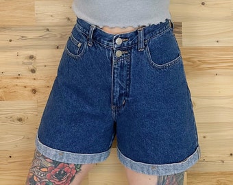 Arizona Vintage Cuffed Jean Shorts / Size 27